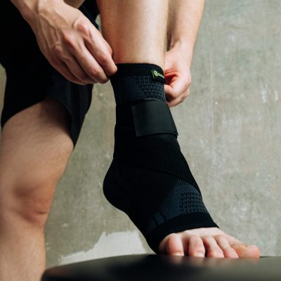 how Garno ankle brace works