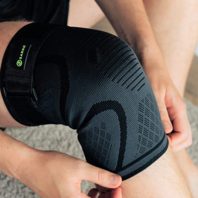knee sleeve with upper strap GARNO